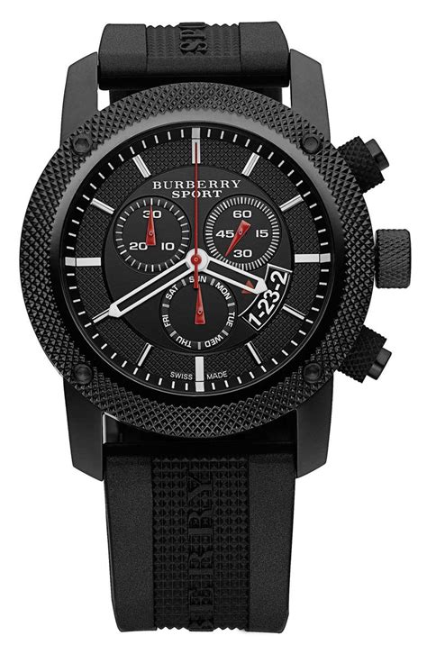 burberry sport digital watch hard to see|burberry chronograph watch.